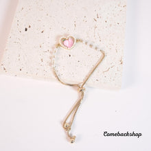 Load image into Gallery viewer, Peach bracelet cute Designer Charm Bracelets on Hand Female Fashion Jewelry Gift