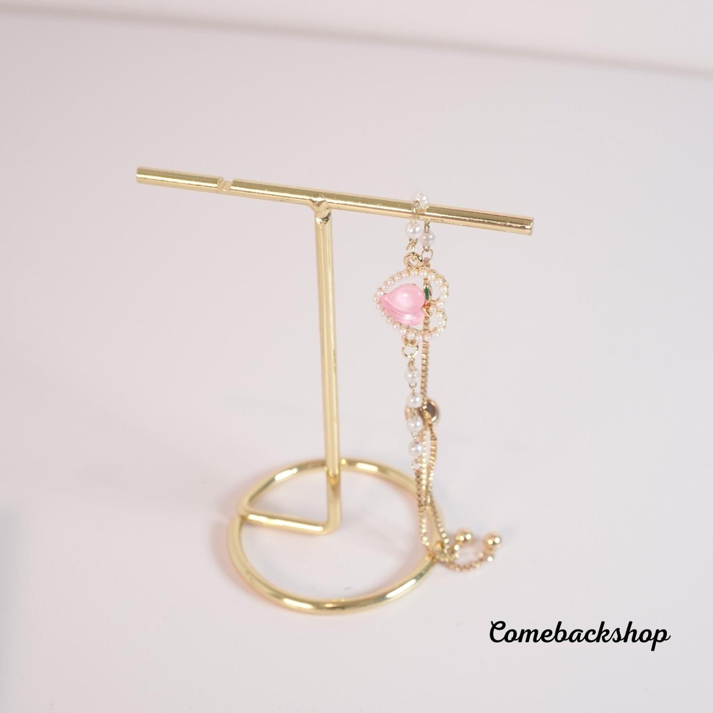 Peach bracelet cute Designer Charm Bracelets on Hand Female Fashion Jewelry Gift