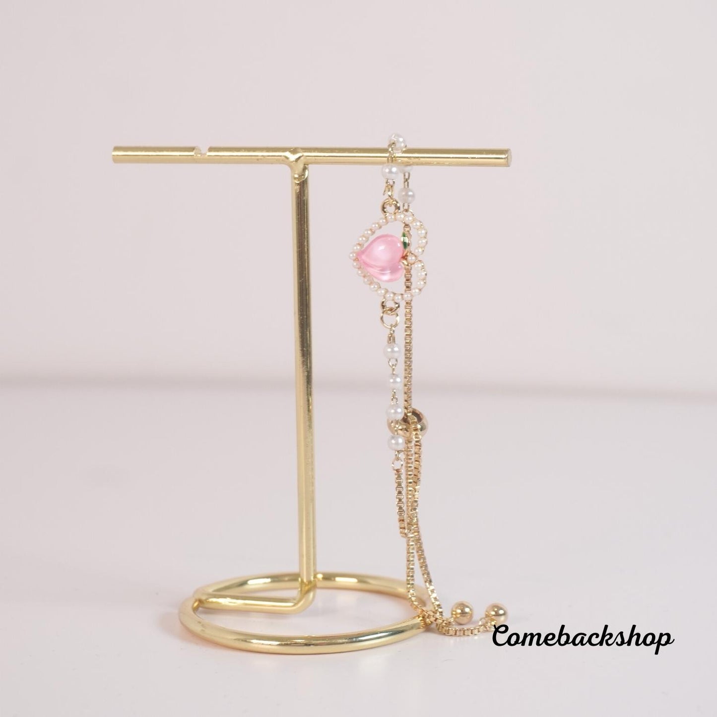 Peach bracelet cute Designer Charm Bracelets on Hand Female Fashion Jewelry Gift