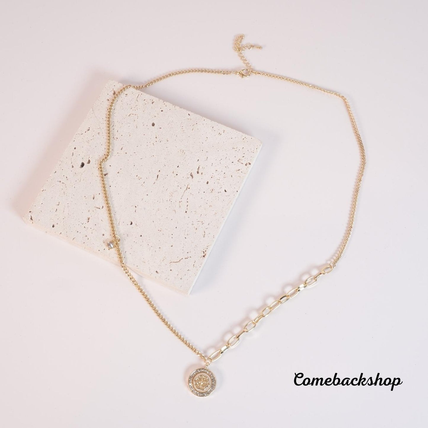 Gold Sparkling Clavicle Chain Choker Necklace Collar For Women Fine Jewelry Wedding Party Birthday Gift