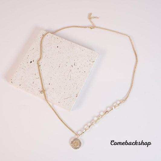 Gold Sparkling Clavicle Chain Choker Necklace Collar For Women Fine Jewelry Wedding Party Birthday Gift