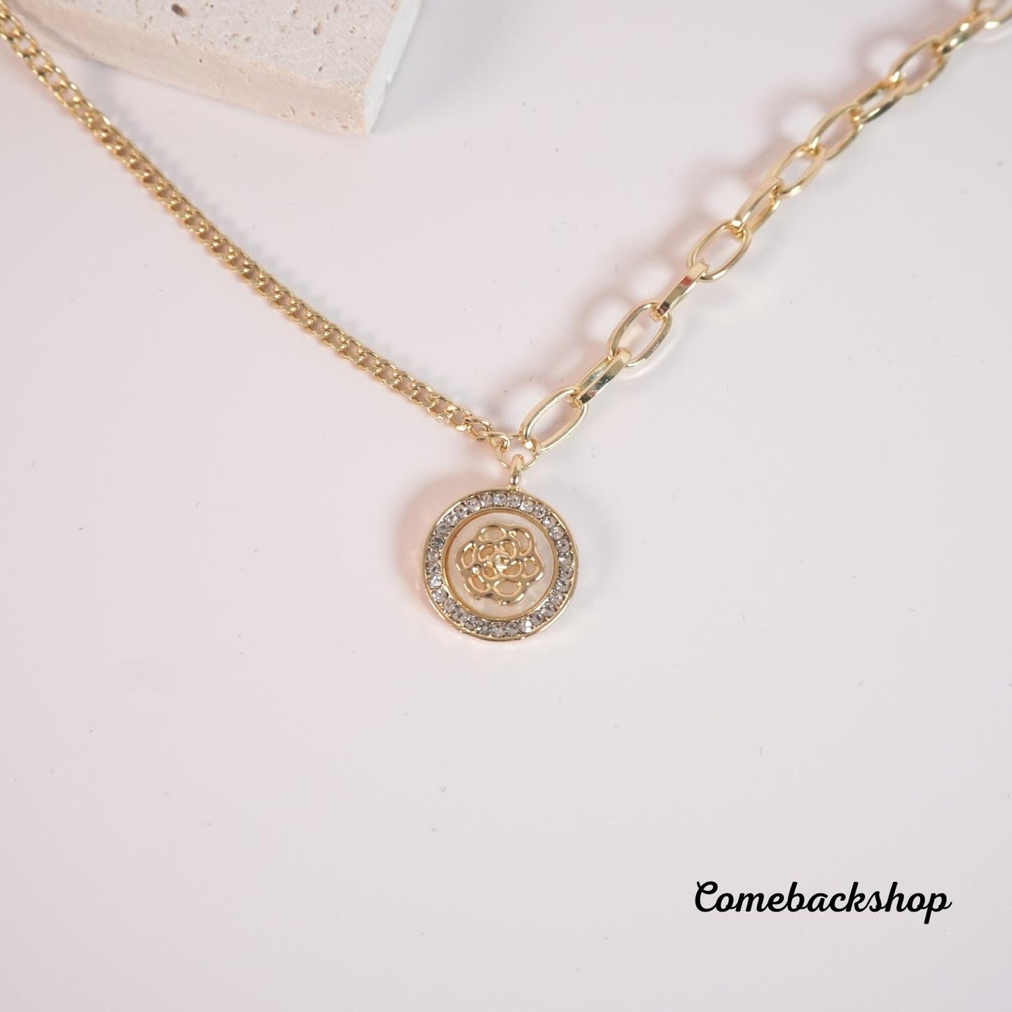 Gold Sparkling Clavicle Chain Choker Necklace Collar For Women Fine Jewelry Wedding Party Birthday Gift