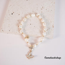 Load image into Gallery viewer, Water Drop Bracelet Clover Design Zircon Clavicle Chain Female Bride Jewelry Gift Ladies Woman Bracelet
