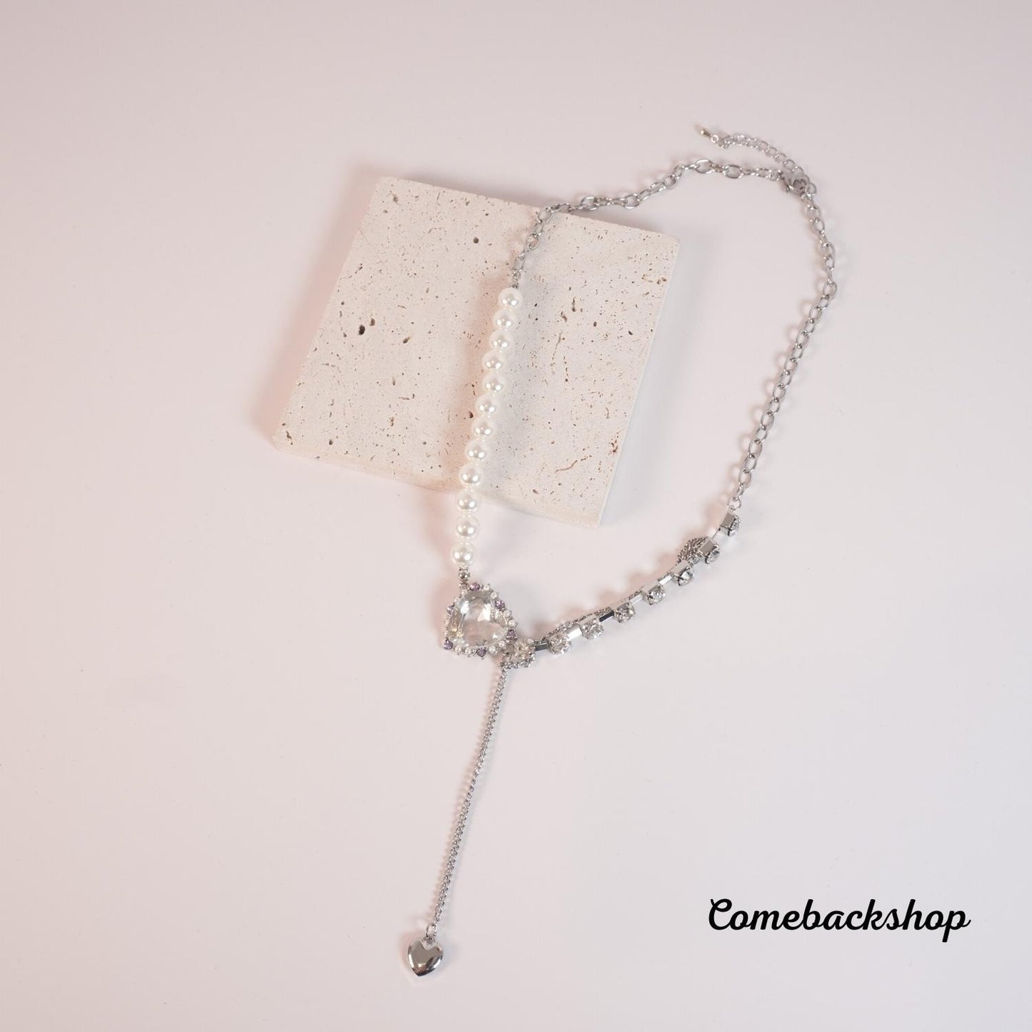 Heart necklace Necklace Ladies Exquisite Double Layer Clavicle Chain Necklace Jewelry for Ladies Gift