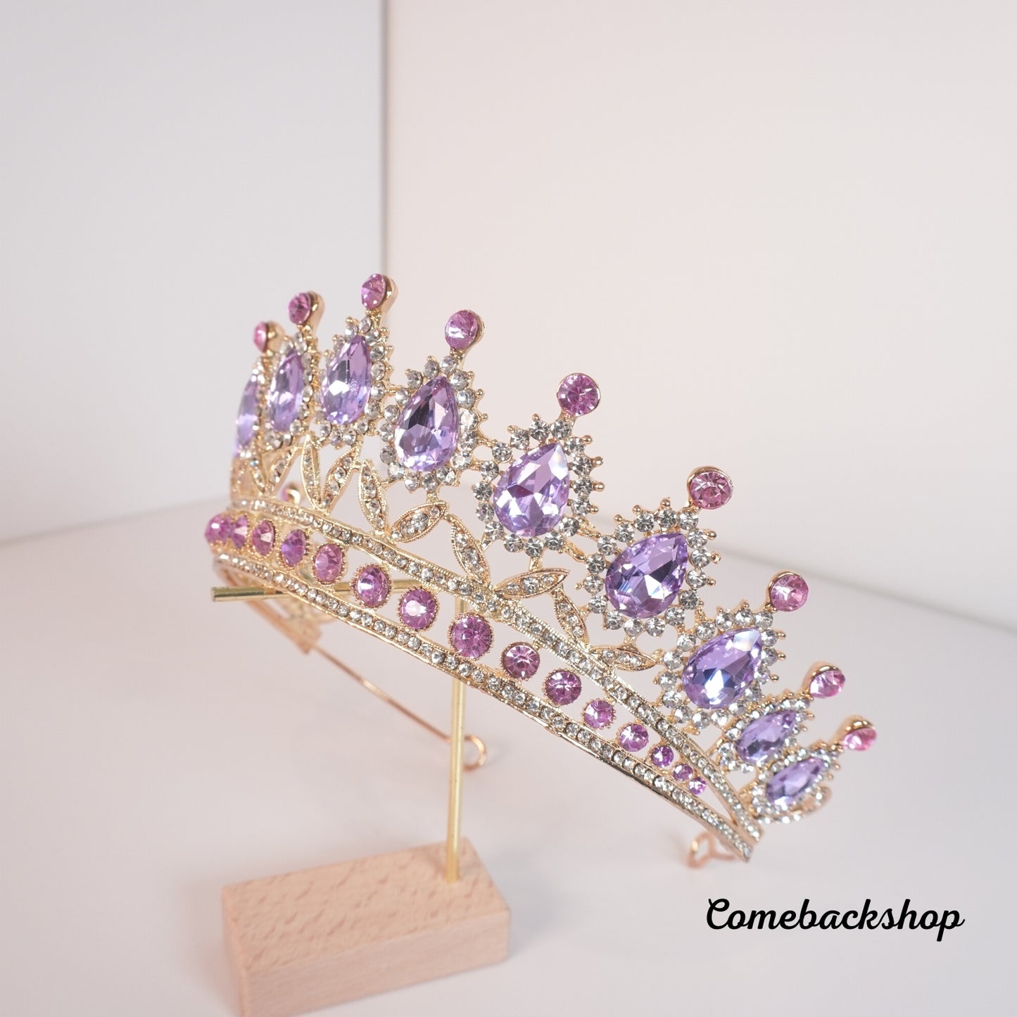 Tiara Crowns for Women Tiaras for Girls Princess Crown for Birthday Costume Bride Wedding Queen, Crystal Tiara Headband