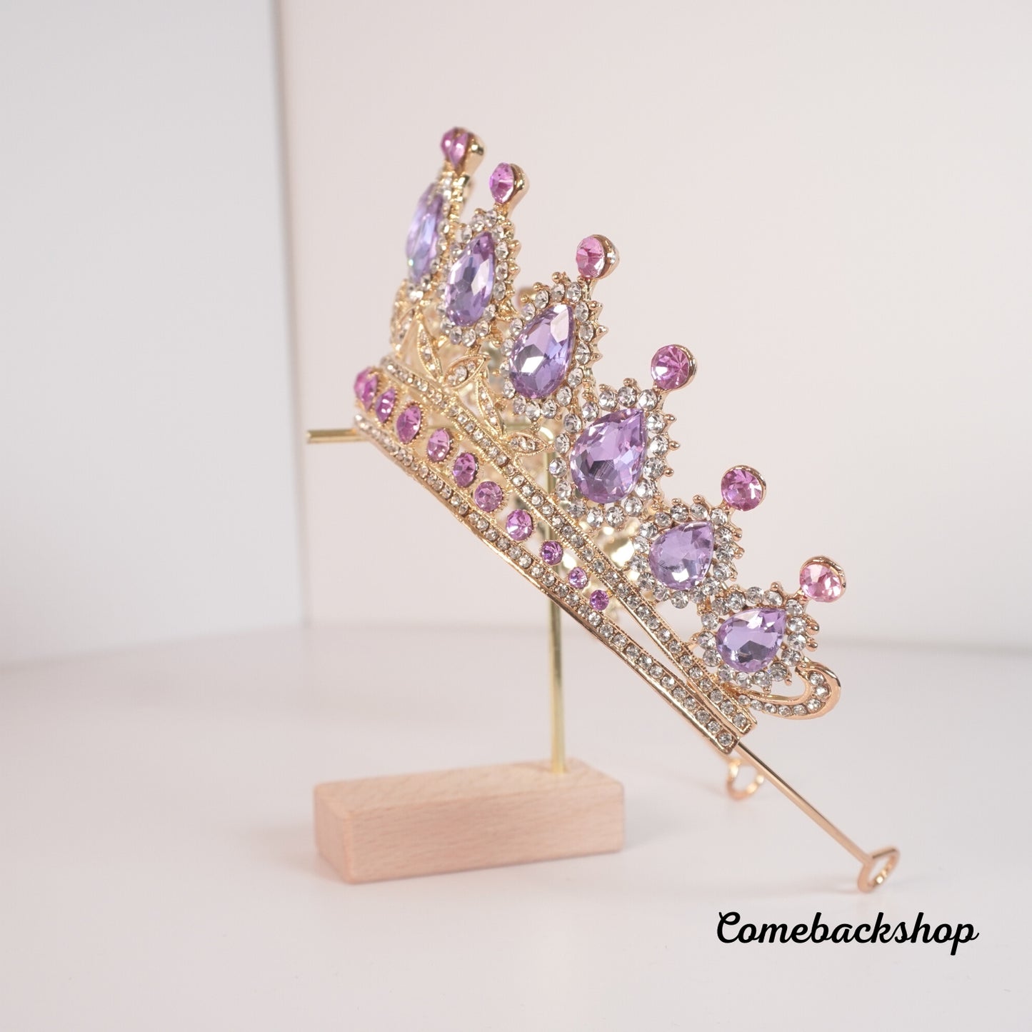 Tiara Crowns for Women Tiaras for Girls Princess Crown for Birthday Costume Bride Wedding Queen, Crystal Tiara Headband