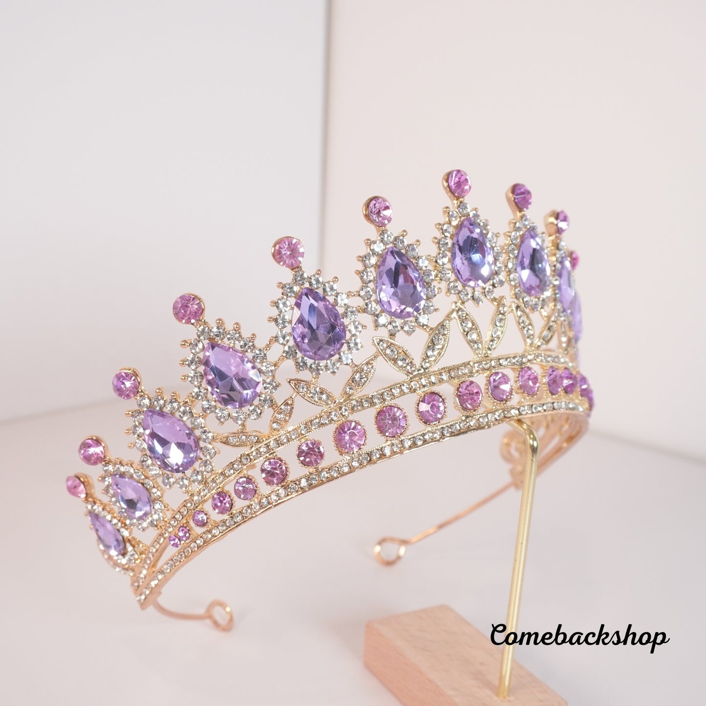 Tiara Crowns for Women Tiaras for Girls Princess Crown for Birthday Costume Bride Wedding Queen, Crystal Tiara Headband