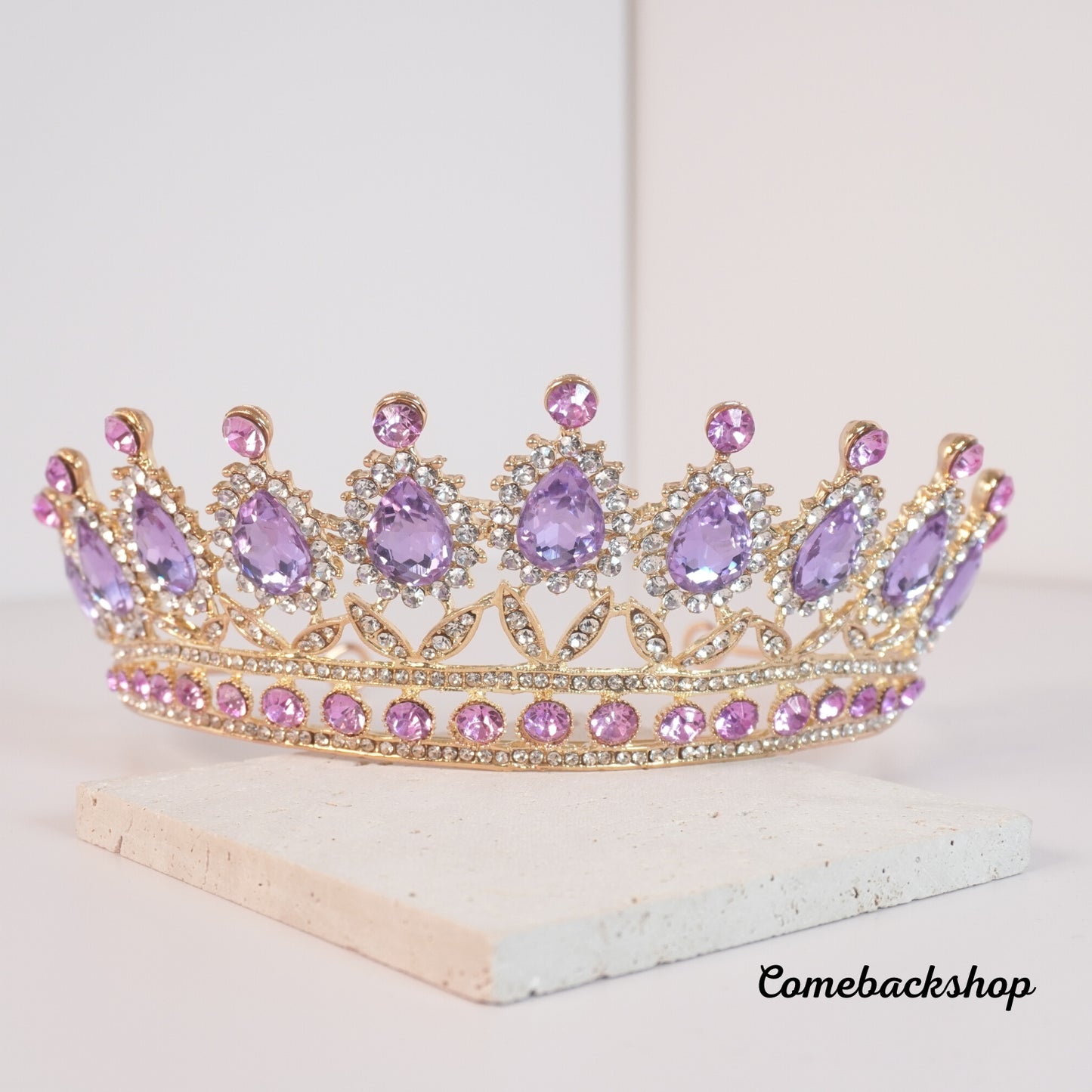 Tiara Crowns for Women Tiaras for Girls Princess Crown for Birthday Costume Bride Wedding Queen, Crystal Tiara Headband