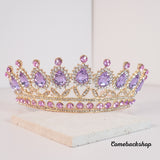 Tiara Crowns for Women Tiaras for Girls Princess Crown for Birthday Costume Bride Wedding Queen, Crystal Tiara Headband