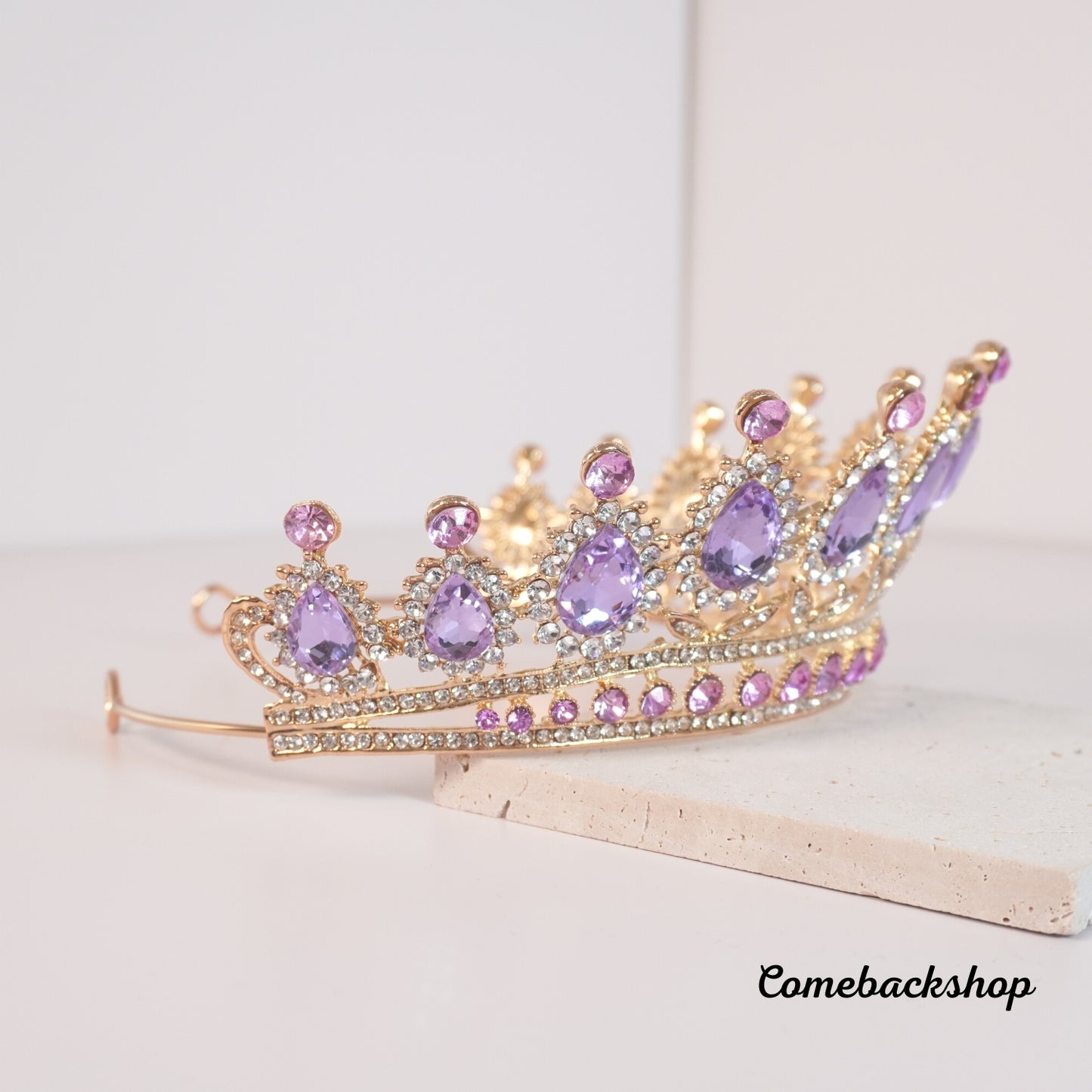 Tiara Crowns for Women Tiaras for Girls Princess Crown for Birthday Costume Bride Wedding Queen, Crystal Tiara Headband