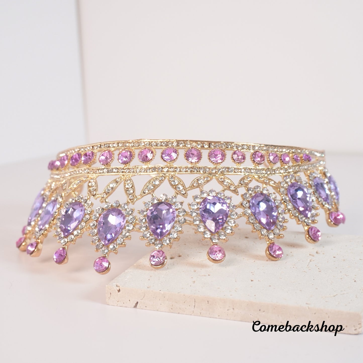 Tiara Crowns for Women Tiaras for Girls Princess Crown for Birthday Costume Bride Wedding Queen, Crystal Tiara Headband