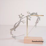 Tiara and Crown for Women Crystal Queen Crowns Rhinestone Princess Tiaras for Girl Bride Wedding Hair Accessories
