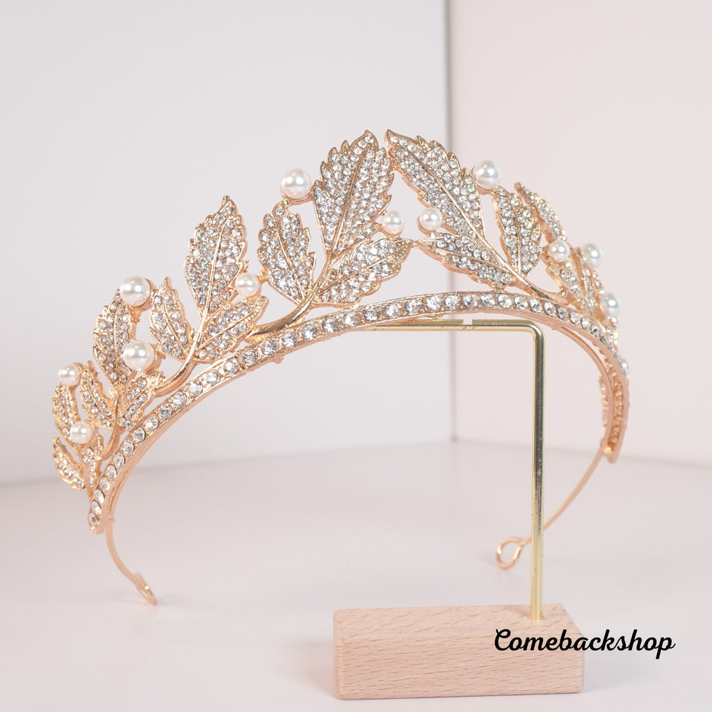 Tiaras for Girl Bride Wedding Hair Accessories for Bridal Birthday Party Prom Halloween Cos-play Costume Christmas