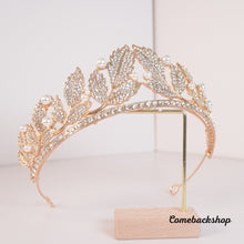 Load image into Gallery viewer, Tiaras for Girl Bride Wedding Hair Accessories for Bridal Birthday Party Prom Halloween Cos-play Costume Christmas