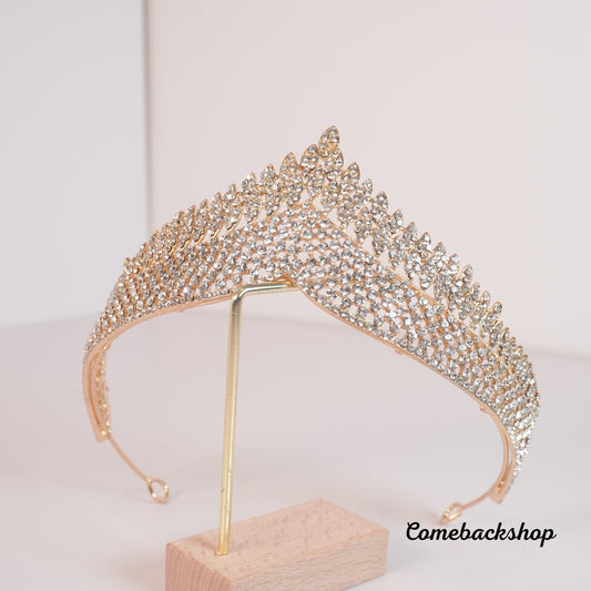 Rhinestone Tiaras Crowns Bride Party Diadem Bridal Wedding Hair Jewelry Ornaments