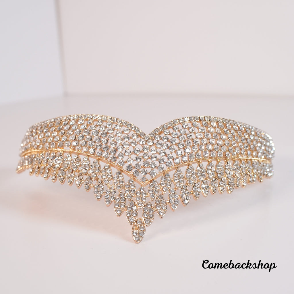 Rhinestone Tiaras Crowns Bride Party Diadem Bridal Wedding Hair Jewelry Ornaments