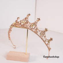 Load image into Gallery viewer, Wedding Crown for Brides Crystal Bridal Tiara V intage Wedding Crowns and Tiaras Rhinestones