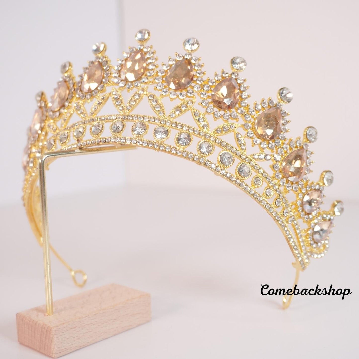 Tiaras and Crowns for Women,Rhinestone Queen Tiara for Women Princess Crown Birthday gold Tiara Headbands for Wedding Prom Bridal Party Halloween Costume Christmas Gifts