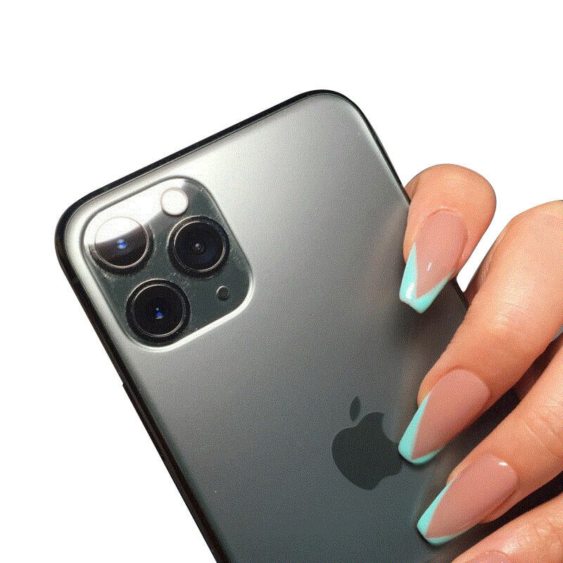 Ombre French Ballerina Fake Nail Gradeint Natural Coffin False Nails Wholesale Nails Supplier