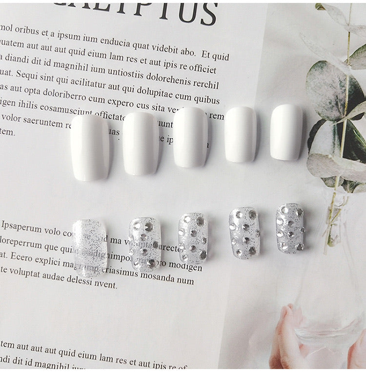 Matte Coffin Ballerina Press On Nail Artificial Fake Fingernail Long Medium Wine Red Full Cover Nail Tip Kit