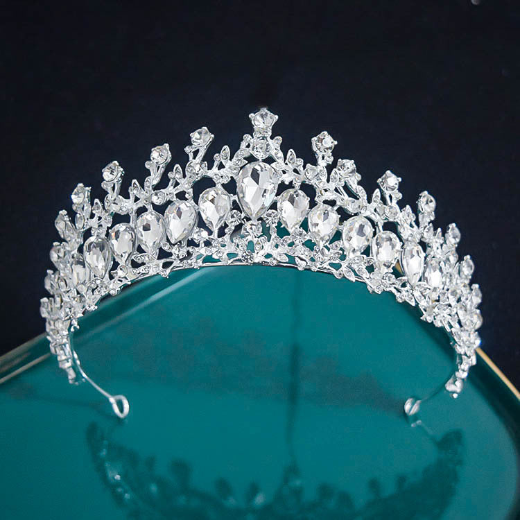 Crystal Crowns and Tiaras with Comb Headband for Girl or Women Birthday Party Wedding Prom Bridammm