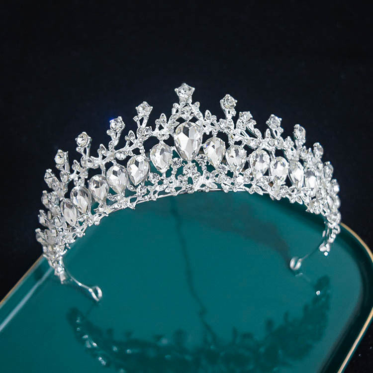 Crystal Crowns and Tiaras with Comb Headband for Girl or Women Birthday Party Wedding Prom Bridammm