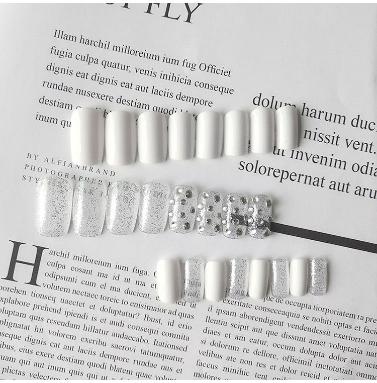 Matte Coffin Ballerina Press On Nail Artificial Fake Fingernail Long Medium Wine Red Full Cover Nail Tip Kit