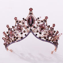 Load image into Gallery viewer, Crystal Tiara Crowns For Women Girls Princess Elegant Crown with Combs Women&#39;s Headbands Bridal Wedding Prom Birthday Headbands,Swarovski