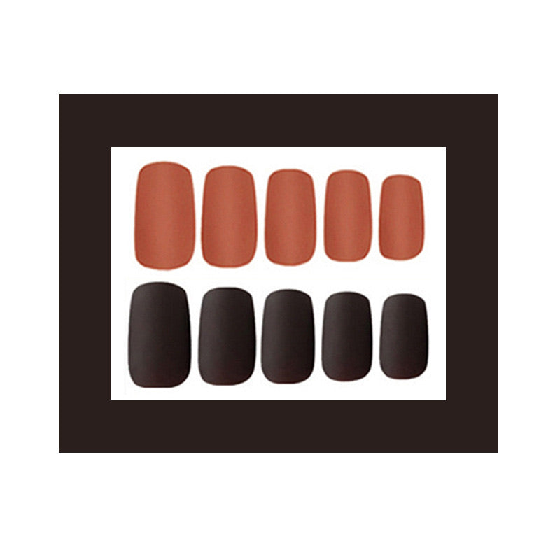 Fake Nails Press on Nails French Nails Ombre Nails Ballerina False Nails Glossy Full Cover Nails