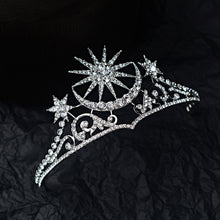 Load image into Gallery viewer, Queen Tiaras and Crown with Comb for Womens Birthday Girls Prom Halloween,Swarovski