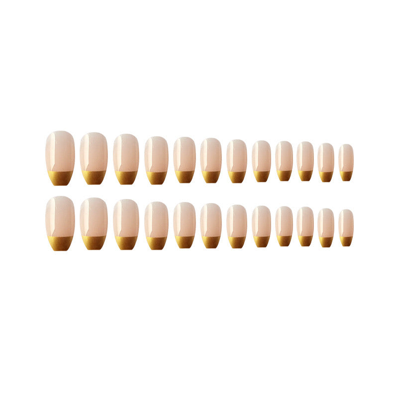 Coffin Press on Nails Pink Long Fake Nails Matte Ballerina False Nails