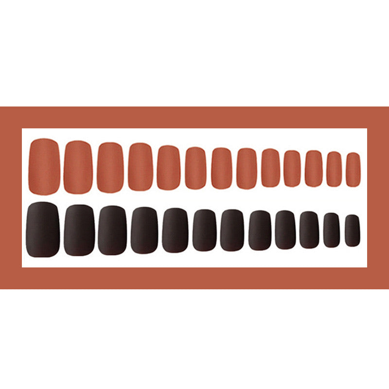 Fake Nails Press on Nails French Nails Ombre Nails Ballerina False Nails Glossy Full Cover Nails