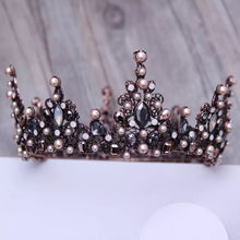 Load image into Gallery viewer, Geometric Beads Tiaras Crowns Hairband Royal Queen Headband,Swarovski