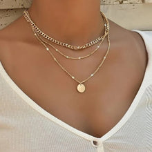 Load image into Gallery viewer, Vintage Necklace on Neck Gold Chain Women&#39;s Jewelry Layered Accessories for Girls Clothing Aesthetic Gifts Fashion Pendant 2021